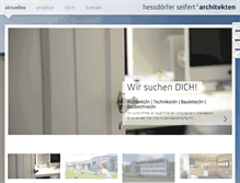Tablet Screenshot of hessdoerfer-seifert.de